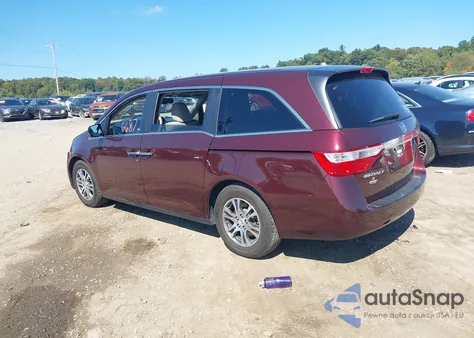 2013 Honda Odyssey Ex-L z USA, uszkodzony, nr VIN 5FNRL5H63DB079370